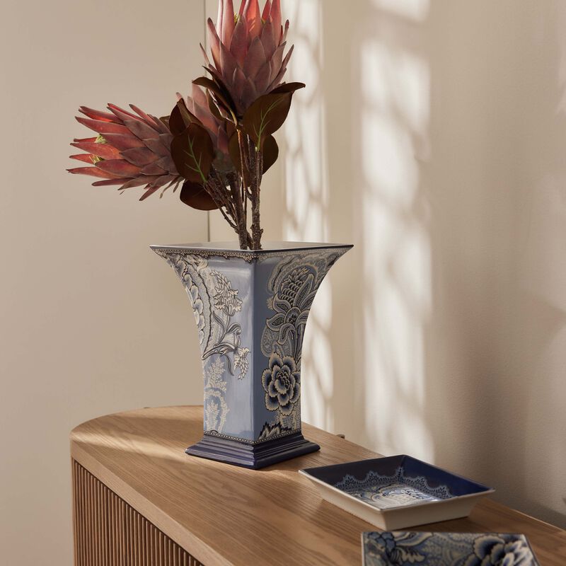 etro bloom vase medium blue