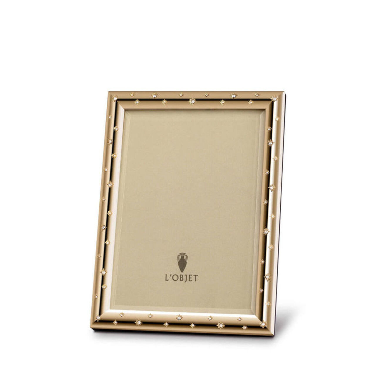 Stars Crystals Picture Frame Gold 20x25cm l objet stars crystals picture frame gold 20x25cm