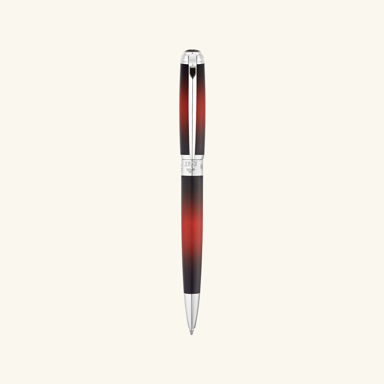 Line D Atelier Ballpoint Pen Red st dupont line d atelier ballpoint pen red