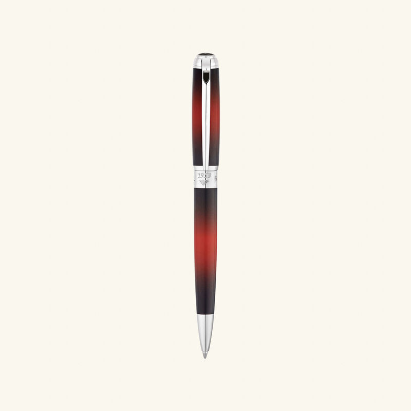 Line D Atelier Ballpoint Pen Red st dupont line d atelier ballpoint pen red