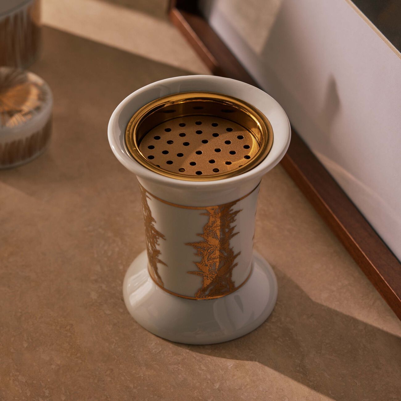 silsal tamrah by razan alazzouni crescent incense burner