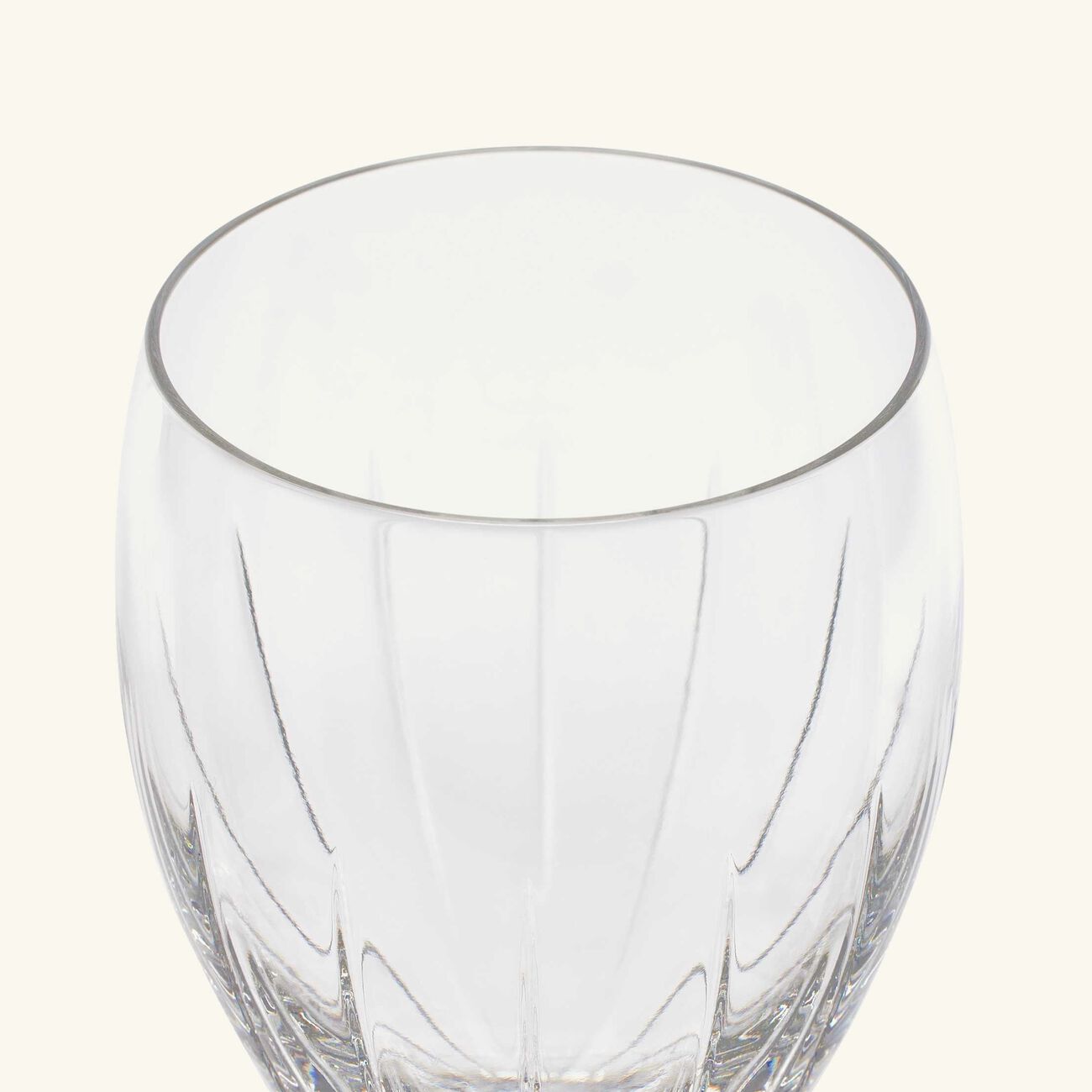 christofle iriana wine glass clear set of 2
