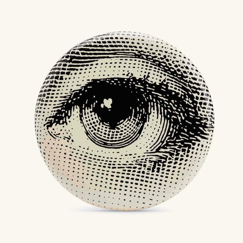 fornasetti occhio stool grey