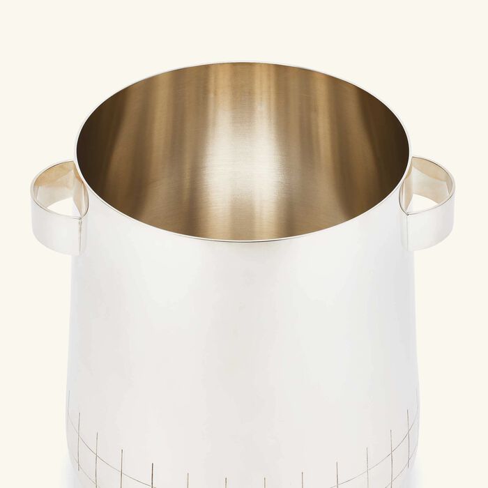 christofle graphik champagne cooler silver plated