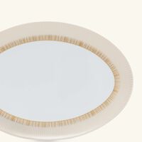 bernardaud sol serving platter gold 39cm
