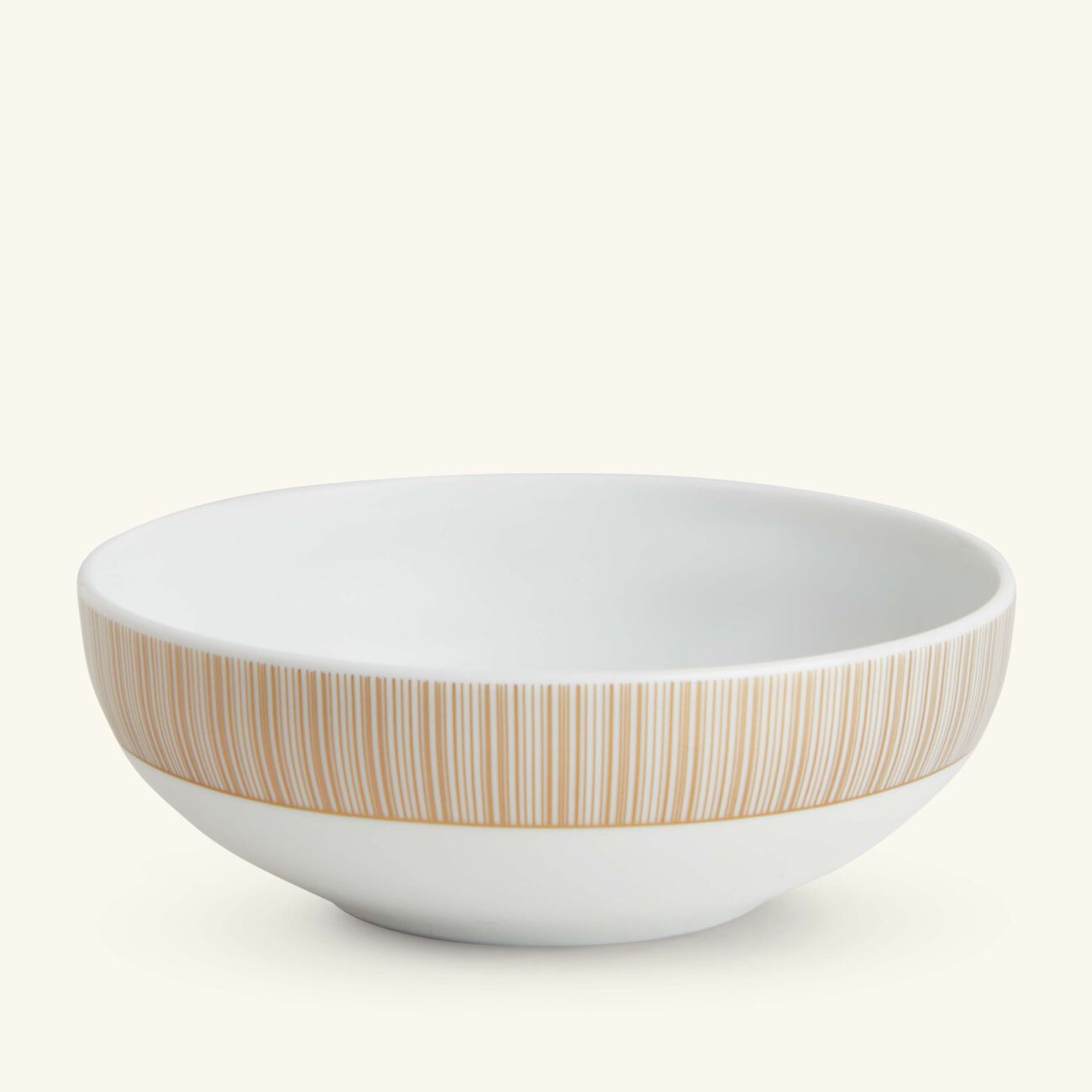 bernardaud sol serving bowl gold 14cm