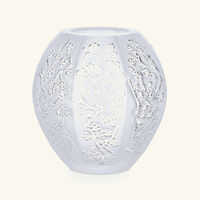 lalique sakura vase mini clear