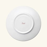 baccarat arcadia bread plate round red 16cm
