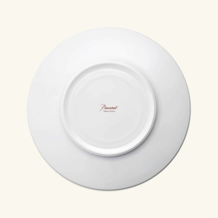 baccarat arcadia bread plate round red 16cm