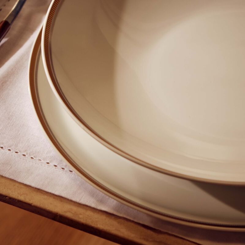 bernardaud gage serving platter round white 29cm