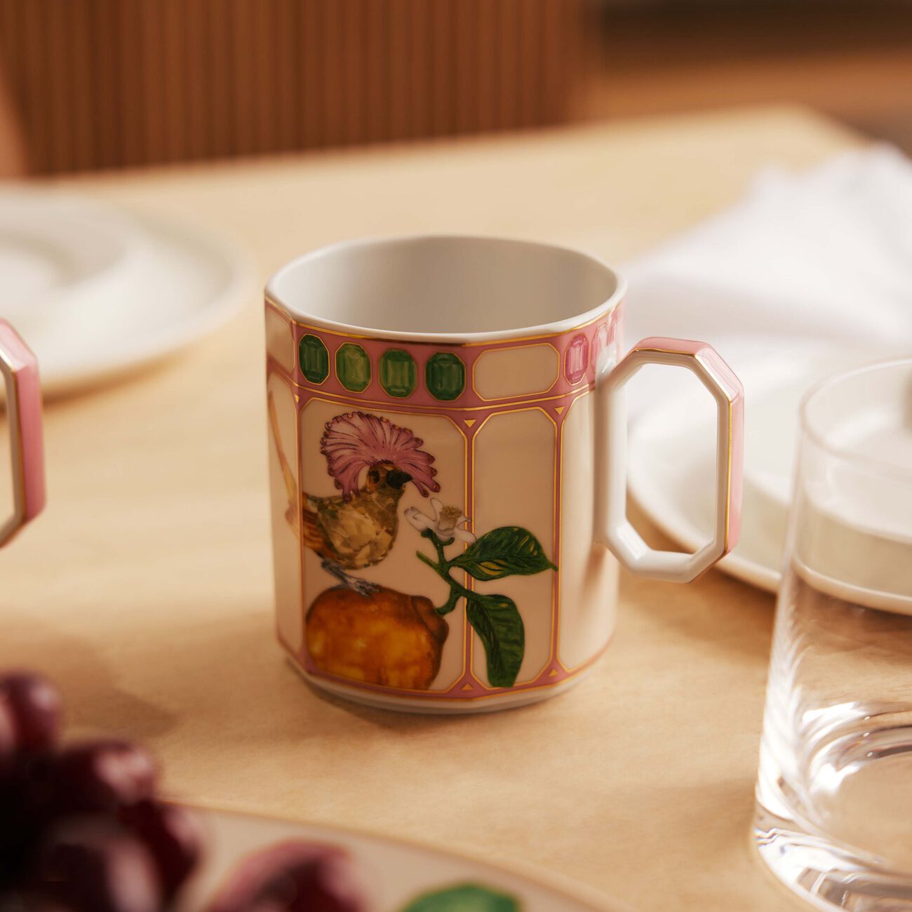 Idyllia Mug Flycatcher Pink rosenthal idyllia mug flycatcher pink