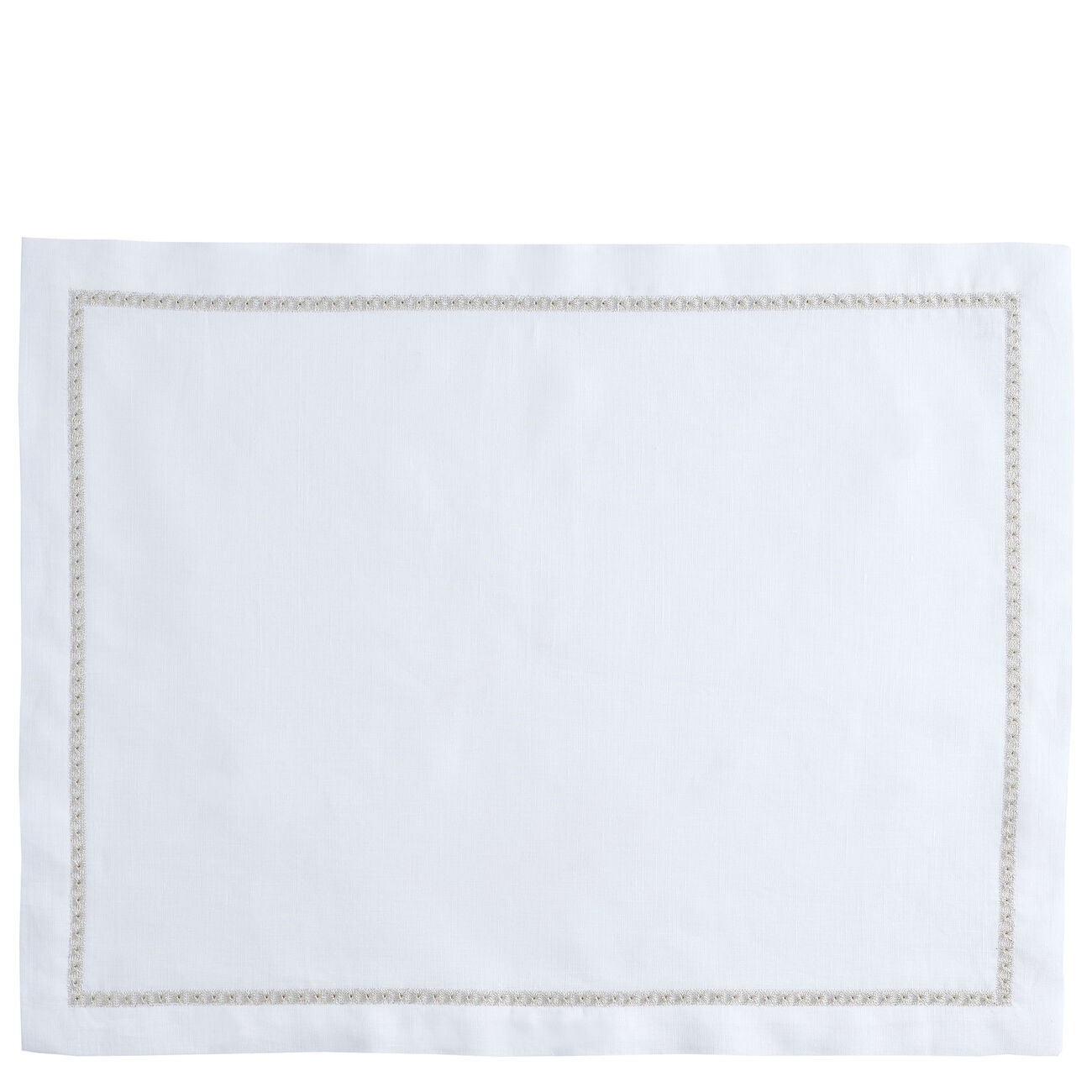 catherine denoual silver rosely linen set