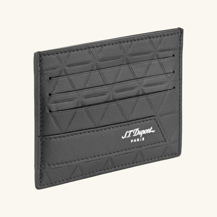 st dupont firehead card holder black