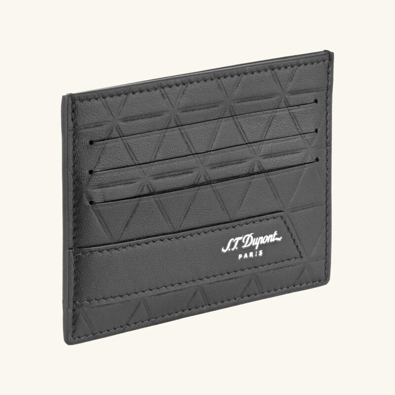 st dupont firehead card holder black