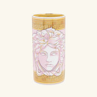 Medusa Amplified Pink Coin Vase Small Pink versace medusa amplified pink coin vase small pink