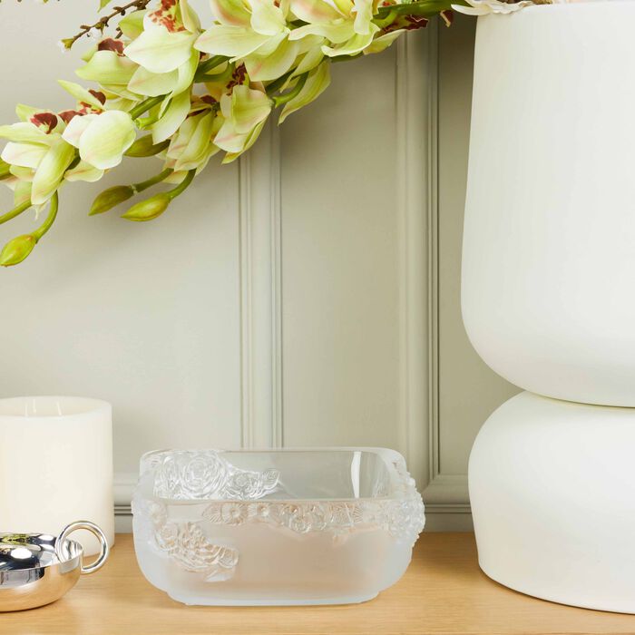 Botanica Pivonies Centerpiece Clear lalique botanica pivonies centerpiece clear