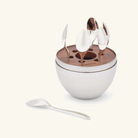 christofle mood dubai skyline coffee spoons silver plated set of 6