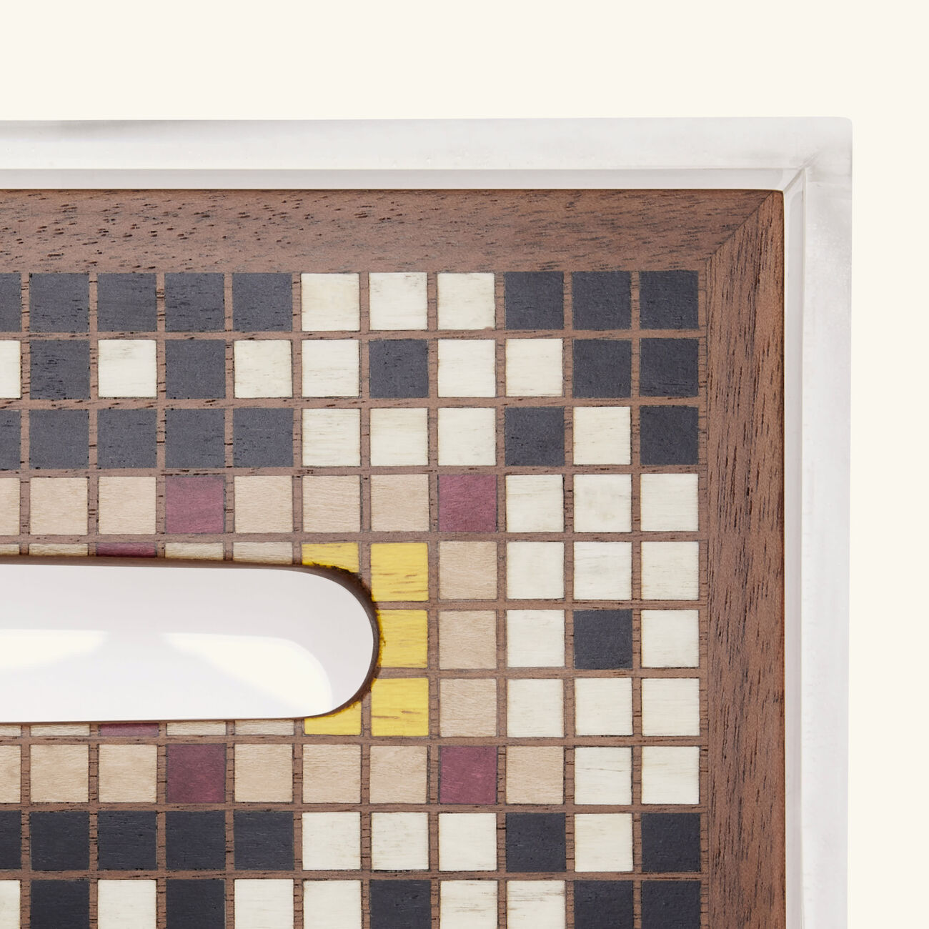 aya the art of living masjid al nabawi tissue box brown