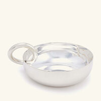 christofle vertigo serving bowl silver plated 12cm