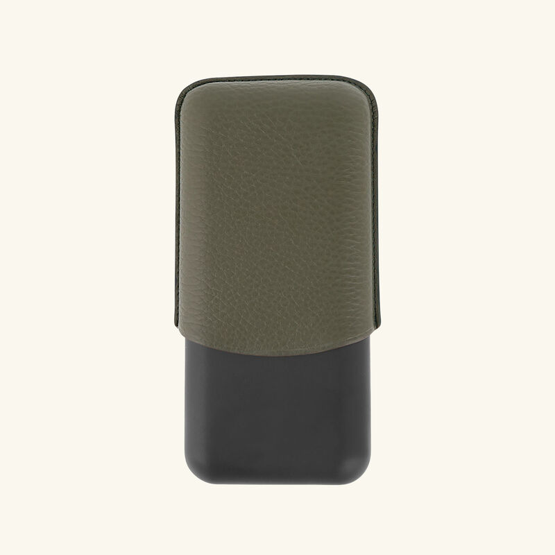 st dupont cigar case brown