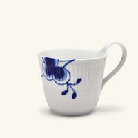 royal copenhagen blue fluted mega tea cup and saucer