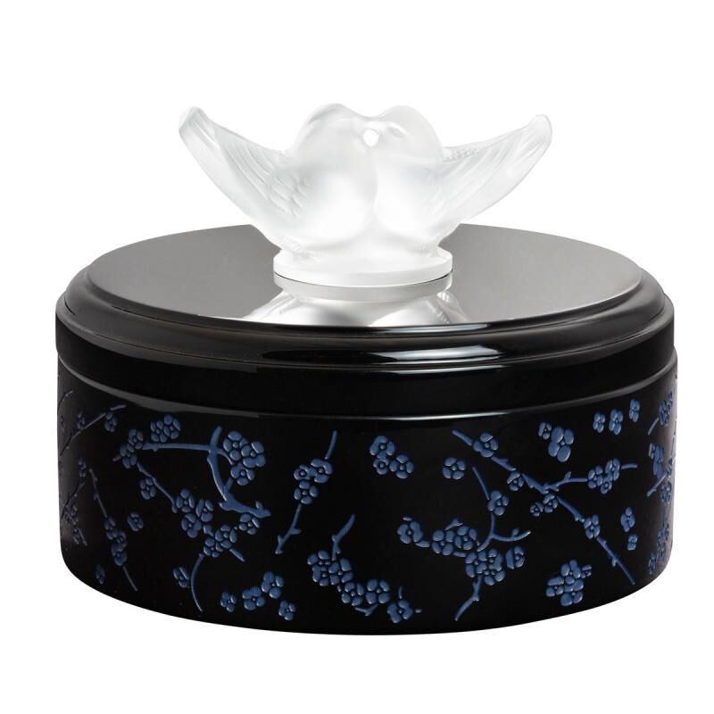 Fleurs De Cerisier Lacquered Wood Box Fleurs De Cerisier Lacquered Wood Box, large