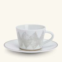 bernardaud silva espresso cup and saucer