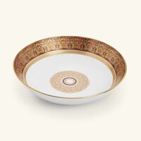 bernardaud eventail soup plate round gold 19cm