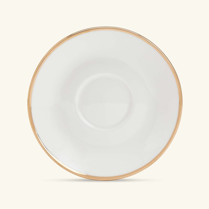 دملاج طقم قمر المؤلف من 6 فناجين للقهوة مع صحونها باللون الأبيض