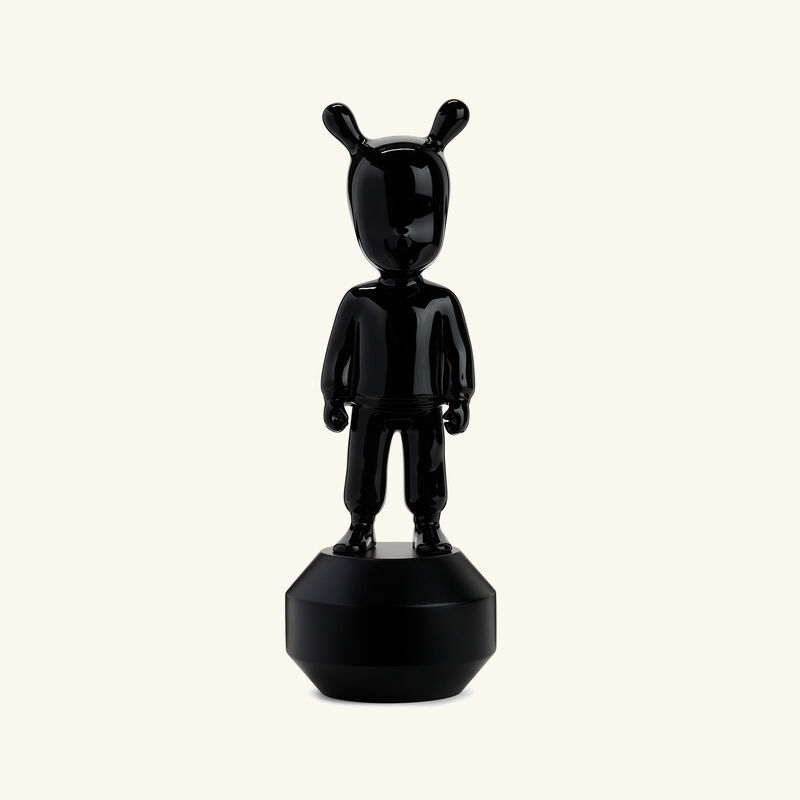 lladro the guest figurine small black