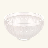 lalique plumes centerpiece bowl clear