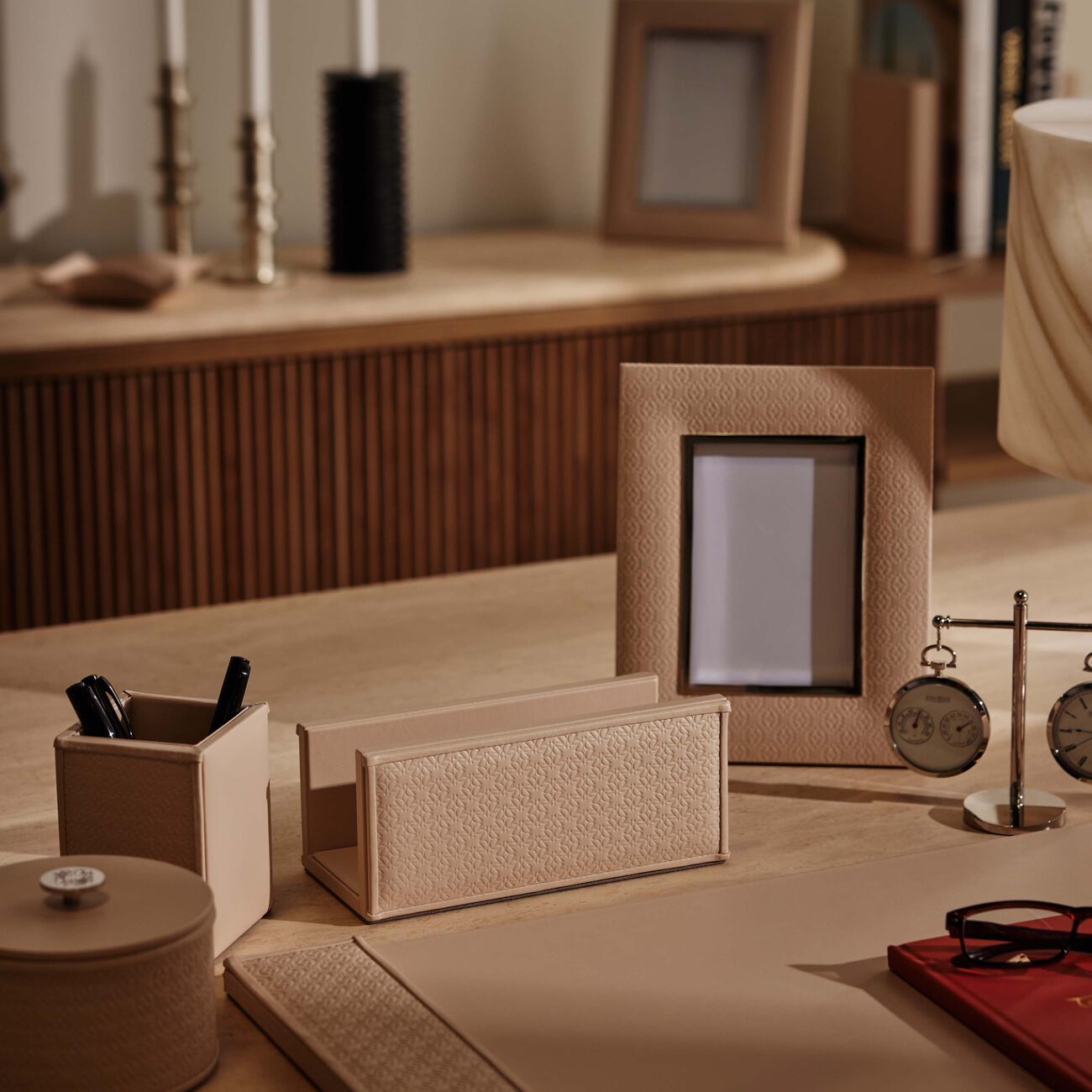 giobagnara elie sab monogram envelope holder torrone beige