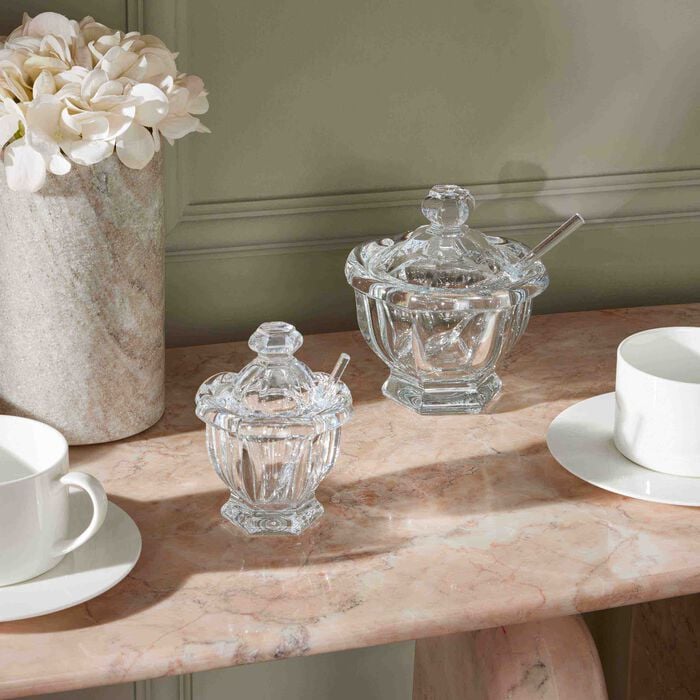 baccarat harcourt missouri mustard jar clear