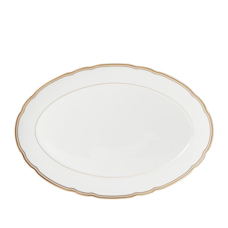 Pompadour Oval Platter, large