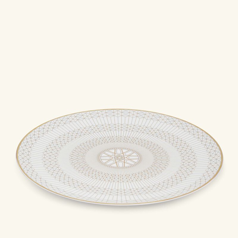 Arcadia Show Plate Round Gold 31cm baccarat arcadia show plate round gold 31cm