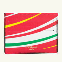 st dupont 24h le mans credit card holder black