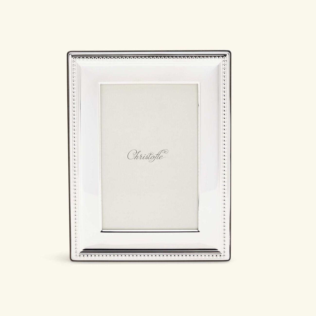 Perles Picture Frame Silver 10x15cm christofle perles picture frame silver 10x15cm
