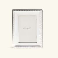 Perles Picture Frame Silver 10x15cm christofle perles picture frame silver 10x15cm