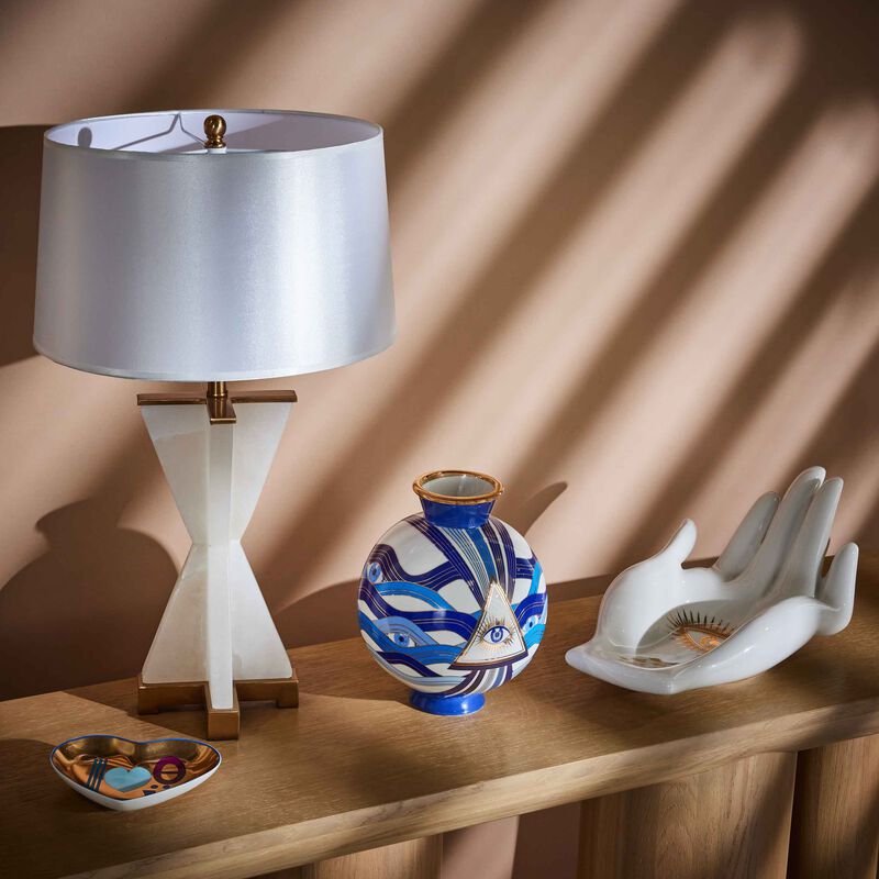 جوناثان أدلر مزهرية دراغيست آي زرقاء