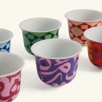 silsal bahja arabic coffee cup set of 6