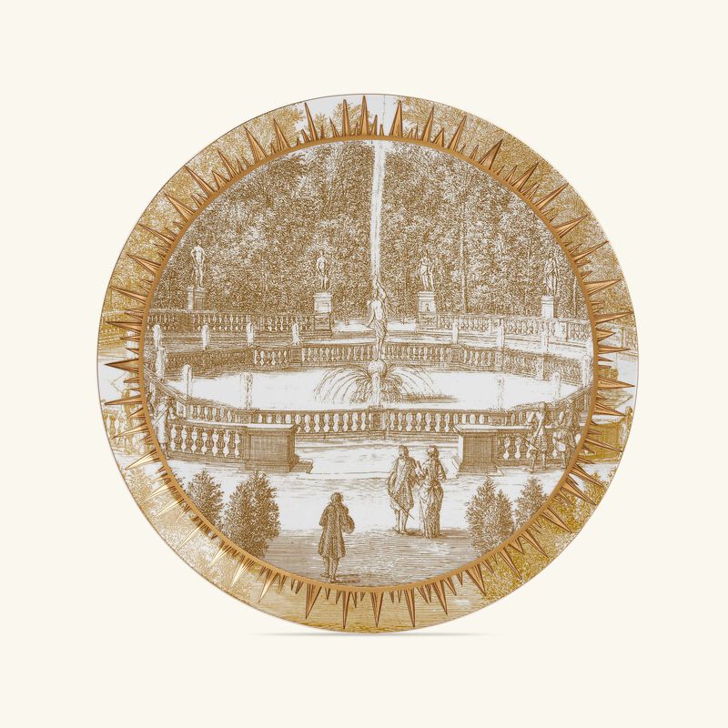 Versailles Enchanté Round Tart Platter bernardaud versailles enchant round tart platter