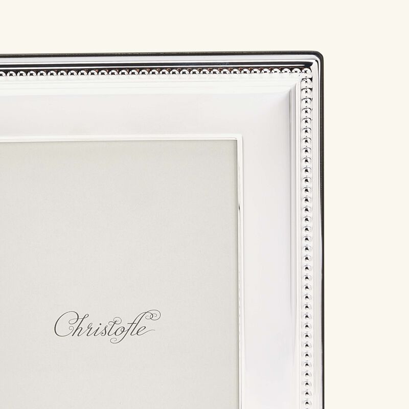 Perles Picture Frame Silver 10x15cm christofle perles picture frame silver 10x15cm