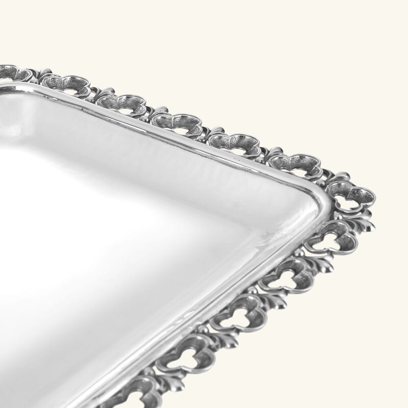 buccellati opera trinket tray rectangular small