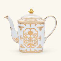 bernardaud aux rois coffee pot gold