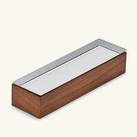 christofle madison 6 pen storage box brown