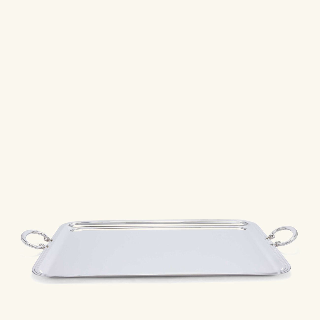 christofle albi tray rectangular large silver plated