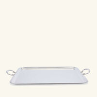 christofle albi tray rectangular large silver plated