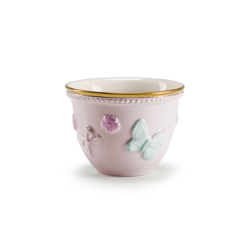Butterfly Arabic Coffee Cup, large