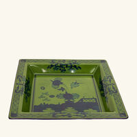 Oriente Italiano Malachite Trinket Tray Square Large Green ginori 1735 oriente italiano malachite trinket tray square large green