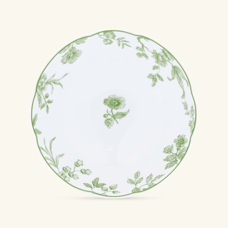 bernardaud albertine cereal bowl green 16cm